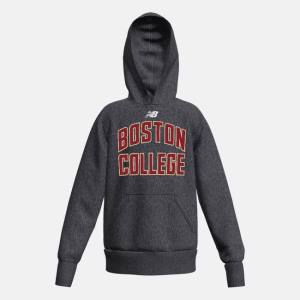 Hanorac Cu Gluga Copii New Balance NBY Fleece (Boston College) Negrii | NB137OZS