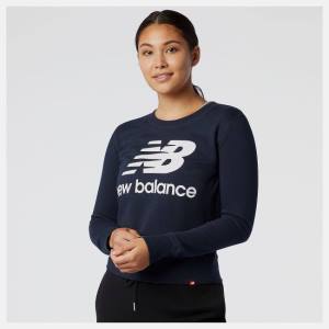 Hanorace Dama New Balance NB Essentials Crew Fleece Bleumarin | NB071DLA