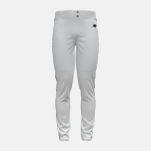 Pantaloni Barbati New Balance Adversary 2 Baseball Piped Tapered Albi | NB482LKS