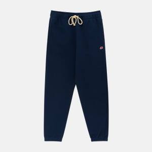 Pantaloni Barbati New Balance MADE in USA Core Sweatpant Bej Indigo | NB420ZHL