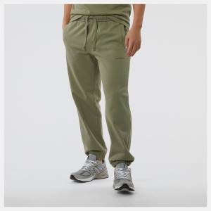 Pantaloni Barbati New Balance NB Athletics Nature State Sweatpant Masline Verzi | NB502JVH