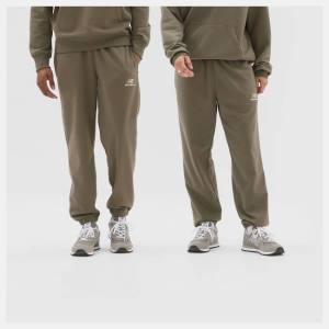 Pantaloni Barbati New Balance Uni-ssentials French Terry Sweatpant Camuflaj Inchis | NB240VJF