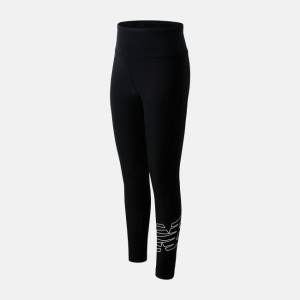 Pantaloni Copii New Balance Performance Tight Girls Negrii | NB357YTE