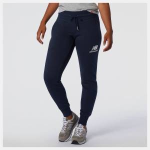 Pantaloni Dama New Balance NB Essentials French Terry Sweatpant Bleumarin | NB297EKI