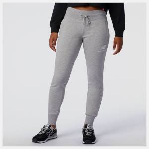 Pantaloni Dama New Balance NB Essentials French Terry Sweatpant Gri | NB526YIQ