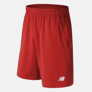 Pantaloni Scurti Barbati New Balance Tech Rosii | NB465COQ