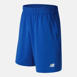 Pantaloni Scurti Barbati New Balance Tech Albastru Regal | NB482LHV