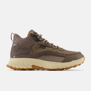 Pantofi Drumetie Barbati New Balance Fresh Foam X Hierro Mid-High GTX Maro | NB436LNA