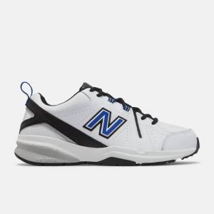 Pantofi Sport Barbati New Balance MX608V5 Albi Albastru Regal Negrii | NB215AWZ