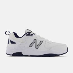 Pantofi Sport Barbati New Balance MX857V3 Albi Bleumarin | NB375YUE