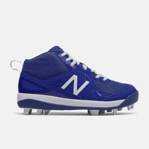 Pantofi de Baseball Copii New Balance 3000v5 Youth Molded Albastri Albi | NB159LRC