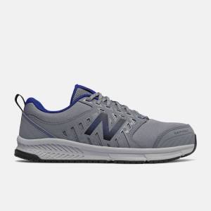 Pantofi de Lucru Barbati New Balance 412v1 Alloy Bombeu Gri Albastru Regal | NB059DPV