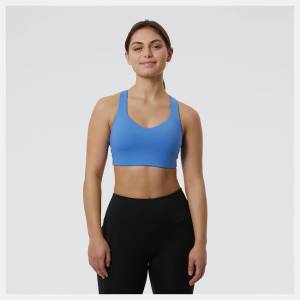 Sutien Sport Dama New Balance NB Power X Bra Albastri | NB308XRS