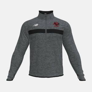 Tricouri Barbati New Balance Athletics Half Zip(Boston College) Negrii | NB021CMW