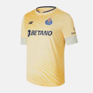 Tricouri Barbati New Balance FC Porto Away Scurte Sleeve Jersey Galbeni | NB785XRG