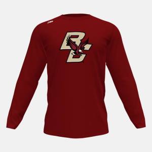 Tricouri Barbati New Balance Long Sleeve Tech Tee(Boston College) Rosii | NB127SYM