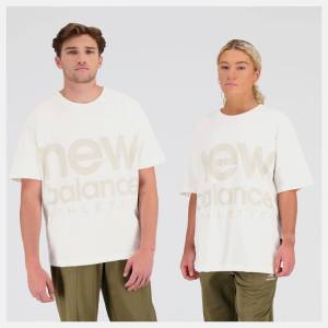 Tricouri Barbati New Balance NB Athletics Unisex Out of Bounds Tee Albastri Deschis | NB752NAY