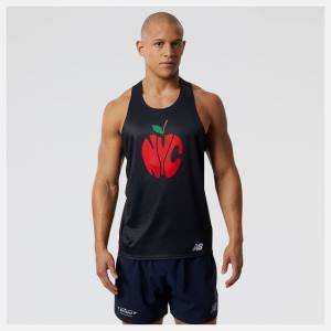 Tricouri Barbati New Balance Run For Life Boroughs Singlet Negrii Colorati | NB278VCR