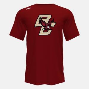 Tricouri Barbati New Balance Scurte Sleeve Tech Tee(Boston College) Rosii | NB048CES