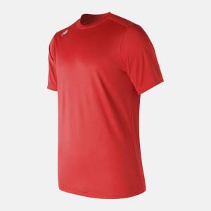 Tricouri Barbati New Balance Scurte Sleeve Tech Tee Rosii | NB817ELB