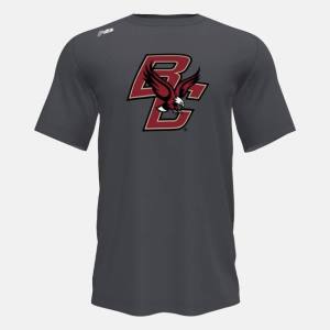 Tricouri Barbati New Balance Scurte Sleeve Tech Tee(Boston College) Gri | NB824BTV