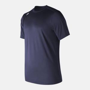 Tricouri Barbati New Balance Scurte Sleeve Tech Tee Bleumarin | NB916JXF