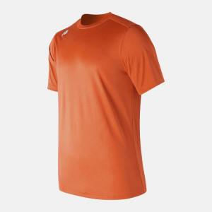 Tricouri Barbati New Balance Scurte Sleeve Tech Tee Portocalii | NB921WZY