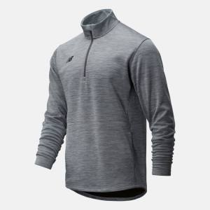 Tricouri Barbati New Balance Thermal Half Zip Gri | NB830QCH