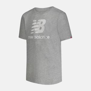 Tricouri Copii New Balance Essentials Logo Tee Girls Gri | NB325KOF