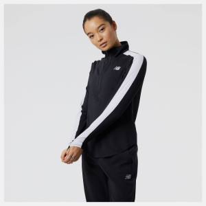 Tricouri Dama New Balance Accelerate Half Zip Negrii | NB093UEX