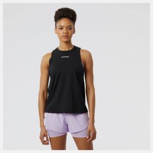 Tricouri Dama New Balance Achiever Tank Negrii | NB835WDH