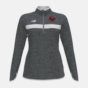 Tricouri Dama New Balance Athletics Half Zip (Boston College) Albi | NB275ADJ