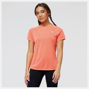 Tricouri Dama New Balance Impact Run Scurte Sleeve Rosii | NB729MBS