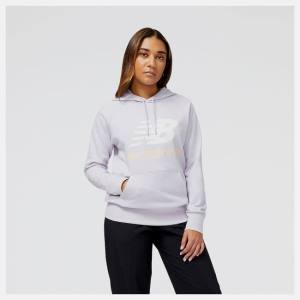 Tricouri Dama New Balance NB Essentials Pullover Hoodie Gri Violet | NB657QAK