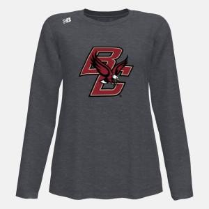 Tricouri Dama New Balance NB Long Sleeve Tech Tee(Boston College) Gri | NB651AYR