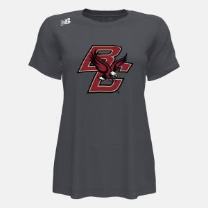 Tricouri Dama New Balance NB Scurte Sleeve Tech Tee(Boston College) Gri | NB362MTF