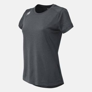 Tricouri Dama New Balance NB Scurte Sleeve Tech Tee Gri | NB841LRN