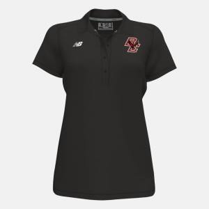 Tricouri Dama New Balance Tech Polo(Boston College) Negrii | NB240SEQ