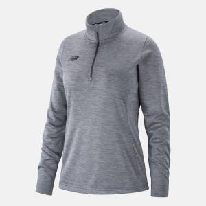 Tricouri Dama New Balance Thermal Half Zip Gri | NB360SZX